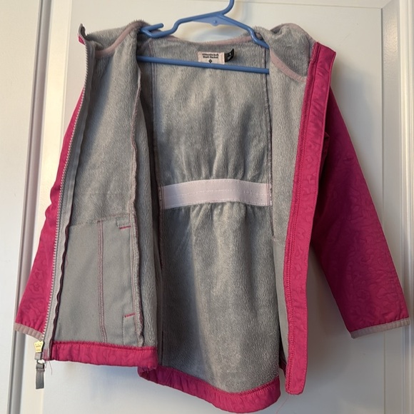 Ultimate Soft Shell Jacket - Pink - Girls Size 4 - Sam’s Club- cheetah pattern - Picture 6 of 10